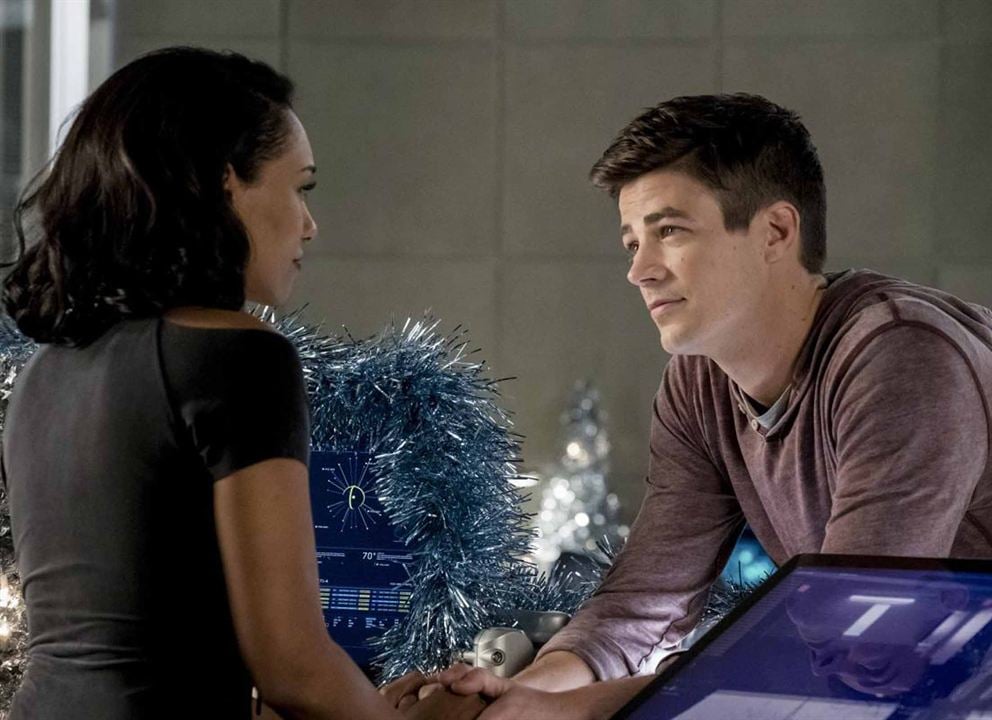 The Flash : Bild Candice Patton, Grant Gustin