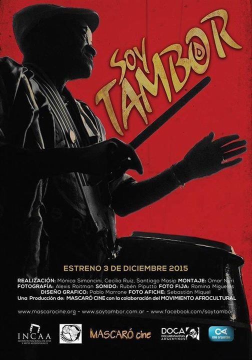 Soy Tambor : Kinoposter