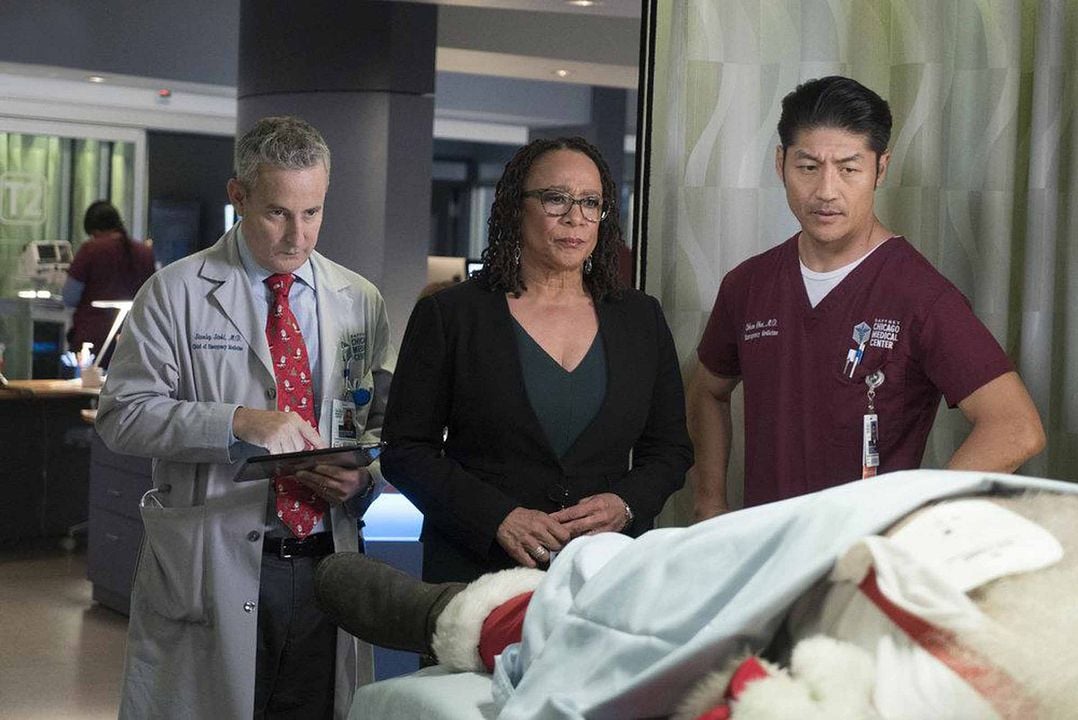 Chicago Med : Bild S. Epatha Merkerson, Eddie Jemison, Brian Tee