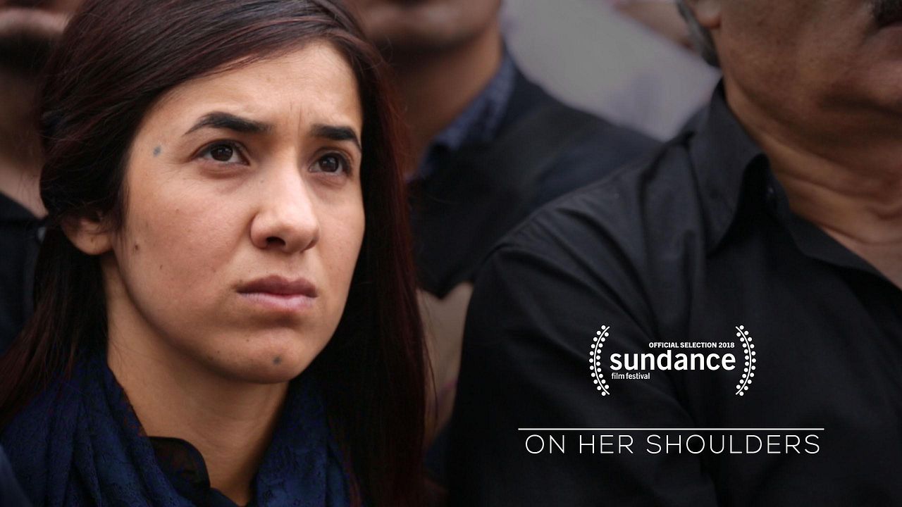 On Her Shoulders : Kinoposter