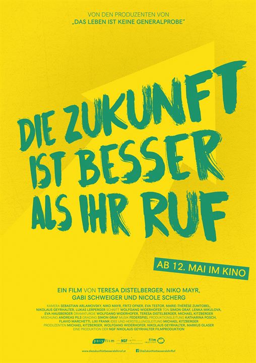 Die Zukunft ist besser als ihr Ruf : Kinoposter