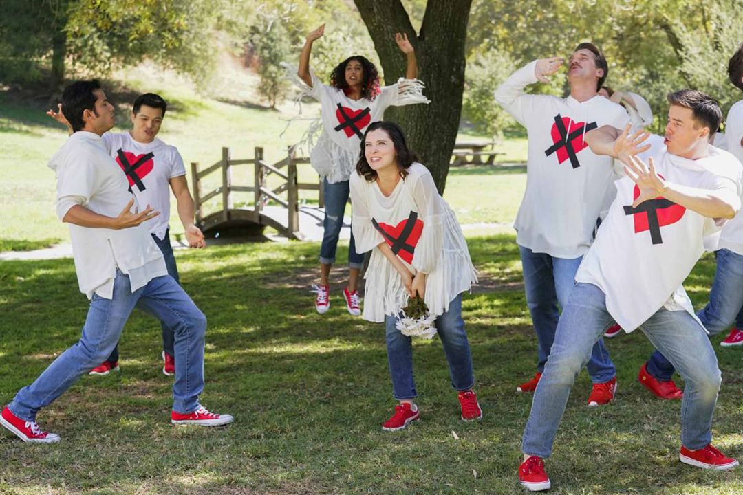 Crazy Ex-Girlfriend : Bild David Hull, Rachel Bloom, Vincent Rodriguez III, Erick Lopez, Vella Lovell, Pete Gardner