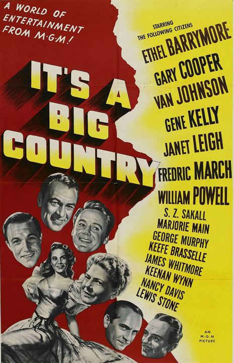 It's a Big Country: An American Anthology : Kinoposter