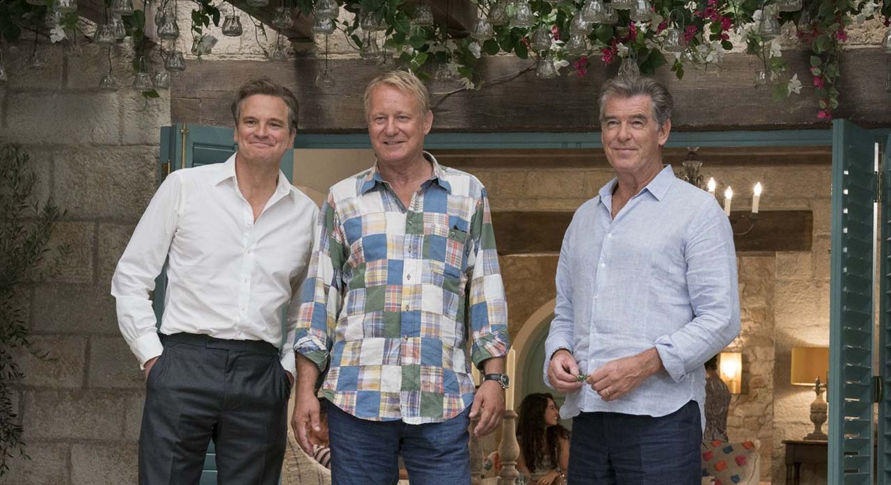 Mamma Mia 2: Here We Go Again : Bild Stellan Skarsgård, Colin Firth, Pierce Brosnan