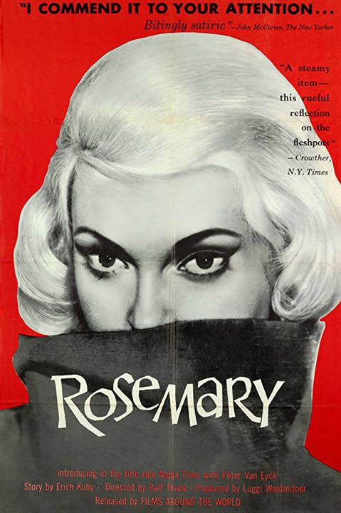 Das Mädchen Rosemarie : Kinoposter