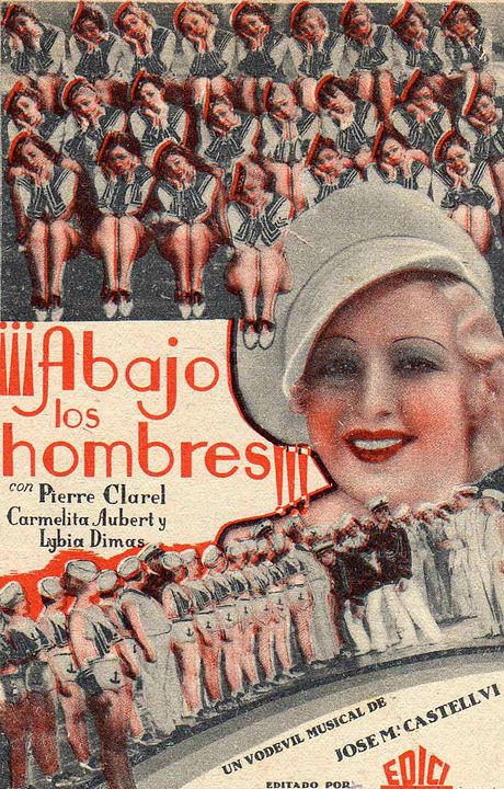 ¡abajo los hombres! : Kinoposter