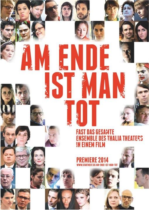 Am Ende ist man tot : Kinoposter