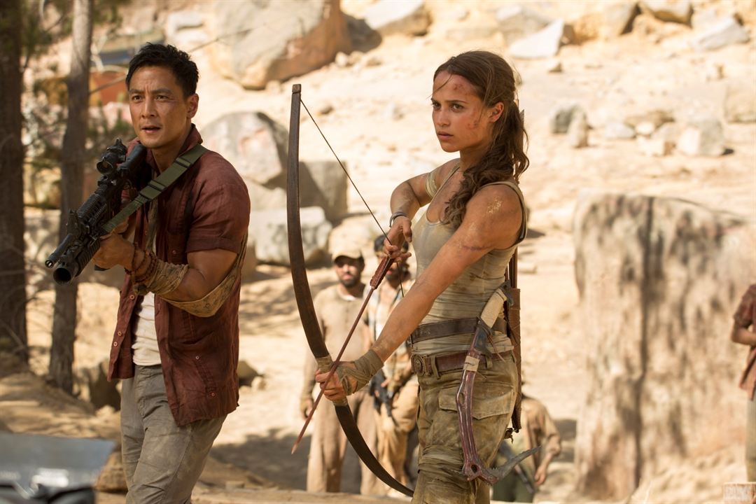 Tomb Raider : Bild Alicia Vikander, Daniel Wu