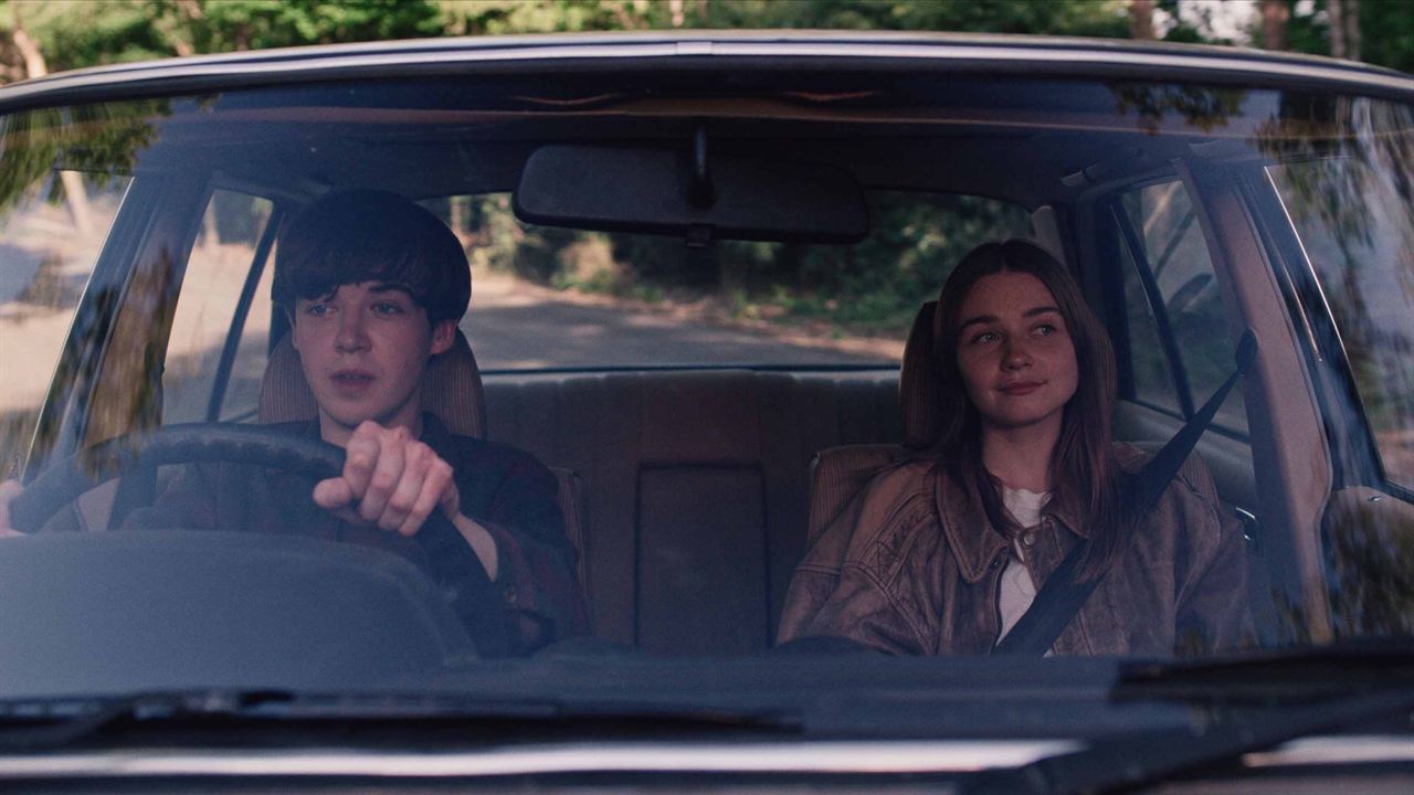 The End Of The F***ing World : Bild Jessica Barden, Alex Lawther