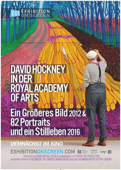 David Hockney in der Royal Academy of Arts : Kinoposter