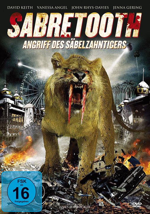Sabretooth - Angriff des Säbelzahntigers : Kinoposter