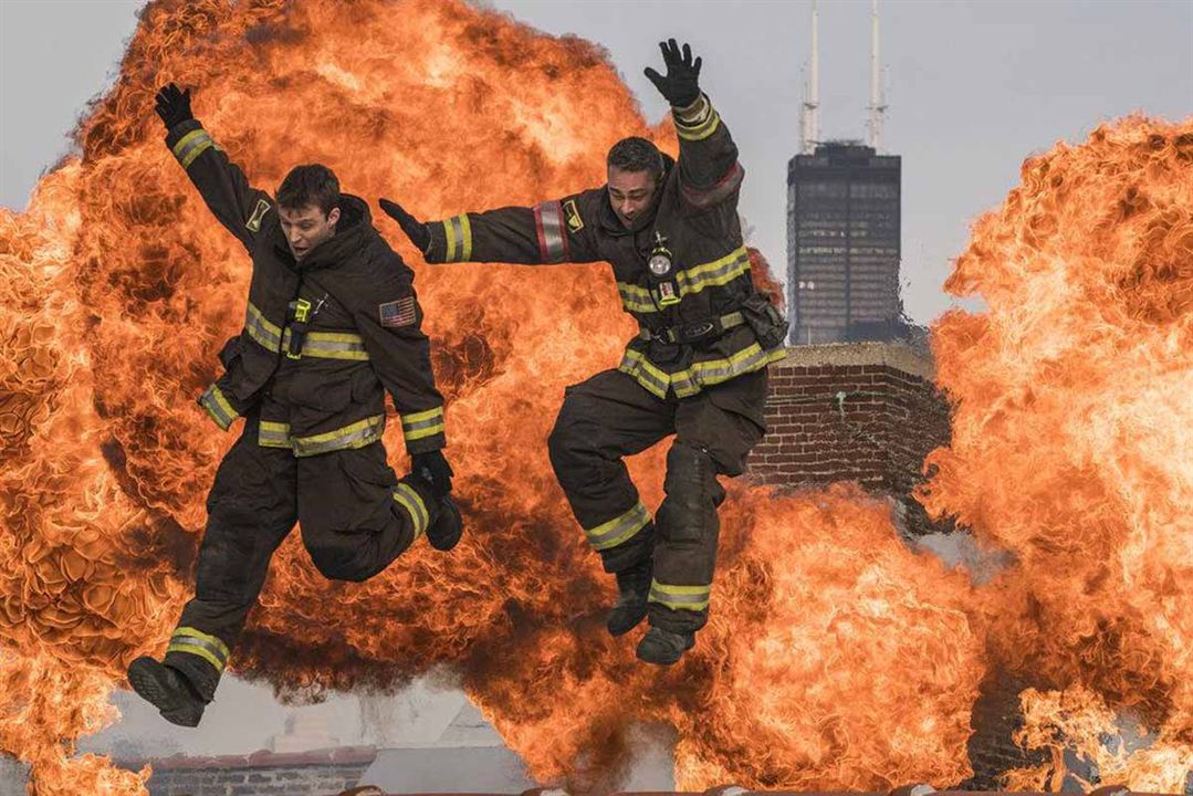 Chicago Fire : Bild Jesse Spencer, Taylor Kinney