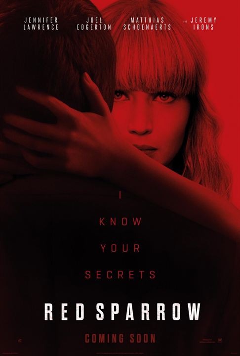 Red Sparrow : Kinoposter