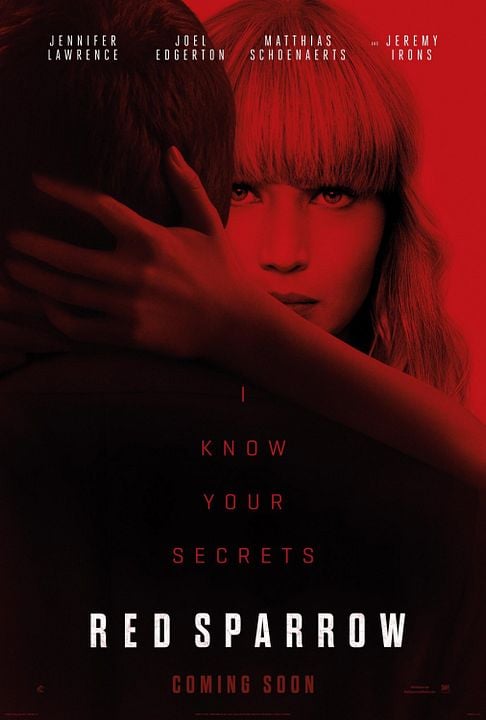 Red Sparrow : Kinoposter