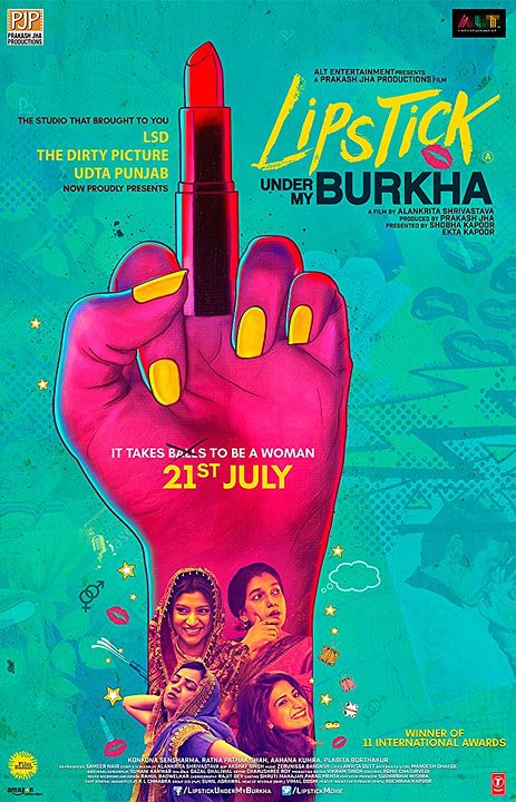 Lipstick Under My Burkha : Kinoposter