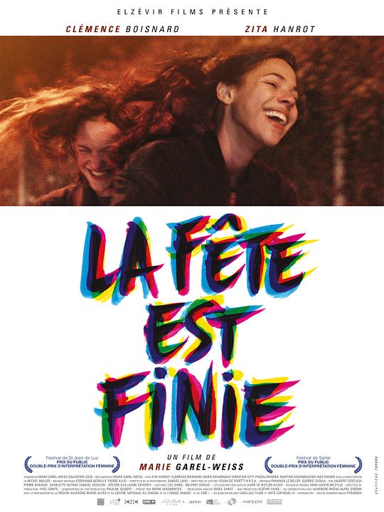 La Fête est finie : Kinoposter