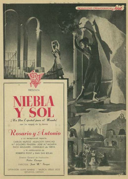 Niebla y sol : Kinoposter