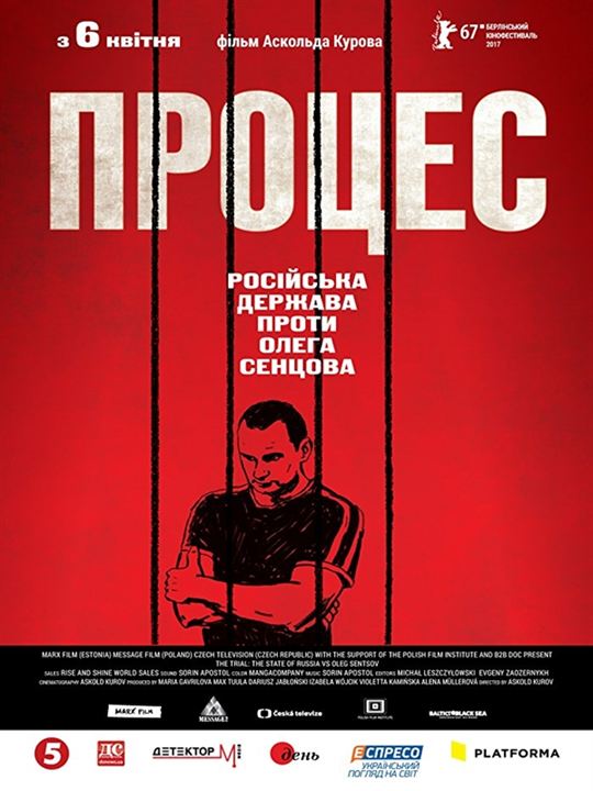 The Trial: The State of Russia vs Oleg Sentsov : Kinoposter