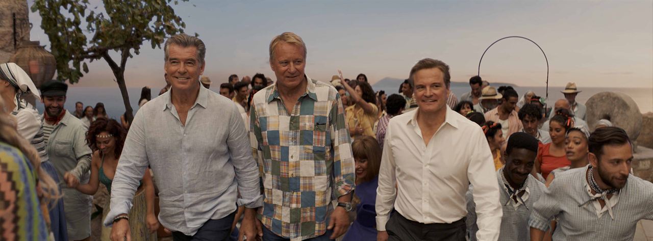 Mamma Mia 2: Here We Go Again : Bild Stellan Skarsgård, Colin Firth, Pierce Brosnan
