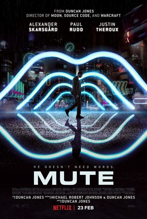 Mute : Kinoposter