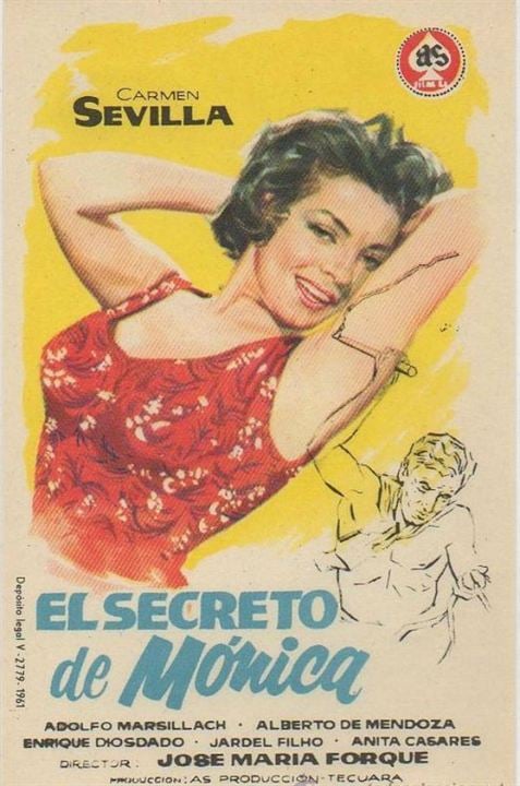 El secreto de Mónica : Kinoposter