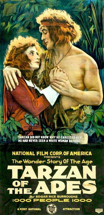 Tarzan bei den Affen : Kinoposter