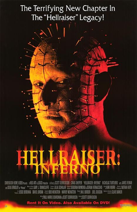 Hellraiser 5: Inferno : Kinoposter
