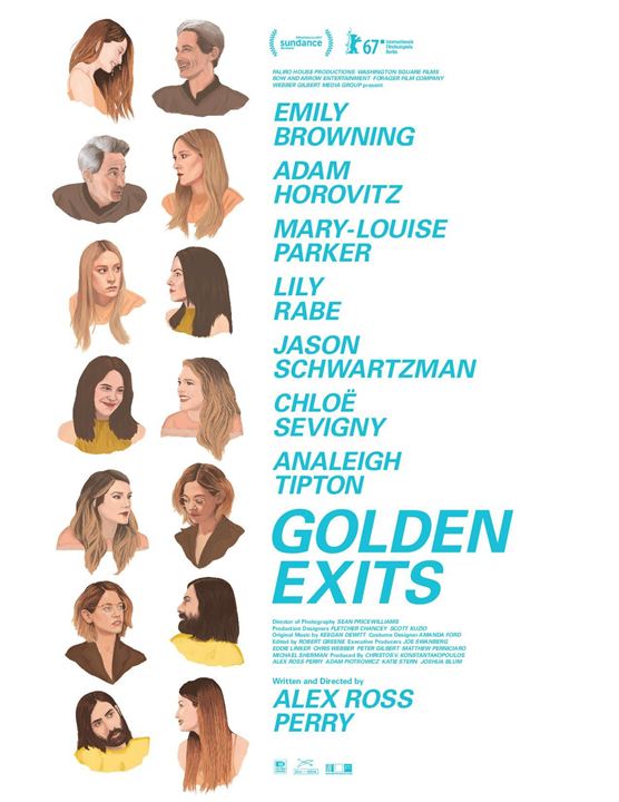 Golden Exits : Kinoposter