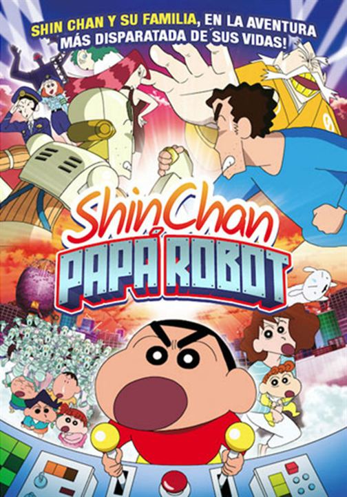 Eiga Kureyon Shinchan: Gachinko! Gyakushuu no Robotôchan : Kinoposter