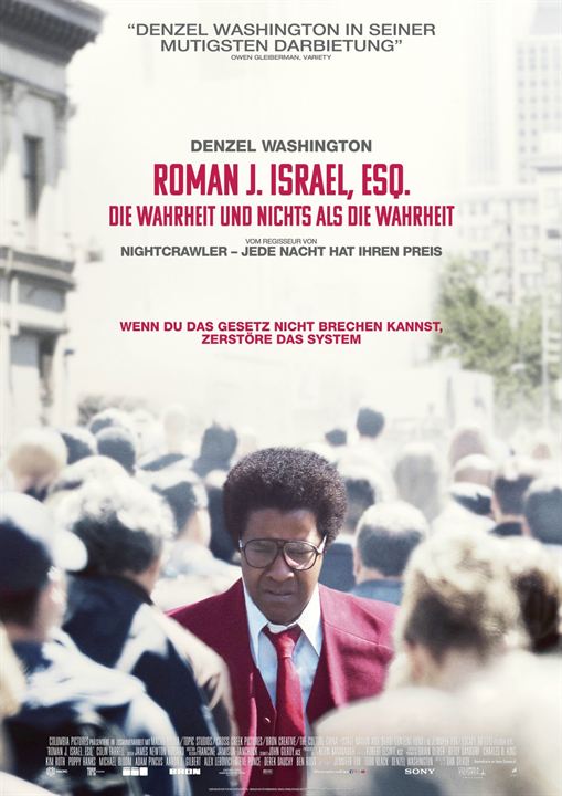 Roman J. Israel, Esq. - Die Wahrheit und nichts als die Wahrheit : Kinoposter