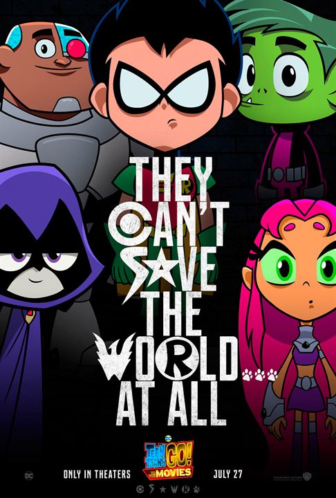 Teen Titans GO! To The Movies : Kinoposter