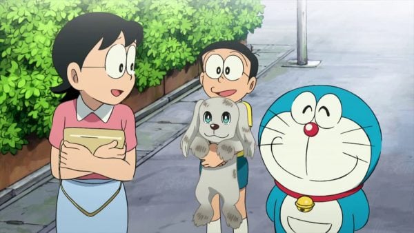 Eiga Doraemon Shin · Nobita no Dai Makyō ~Peko to 5-ri no Tanken-tai~ : Bild