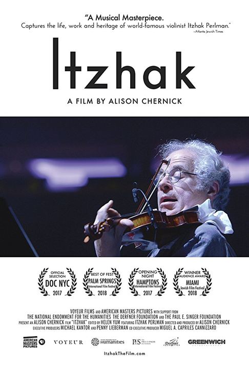 Itzhak Perlman - Ein Leben für die Musik : Kinoposter