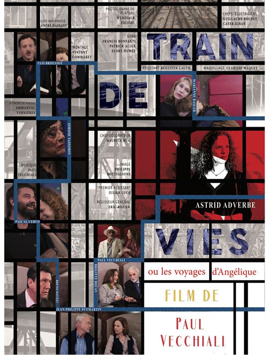 Train de vies ou les voyages d'Angélique : Kinoposter