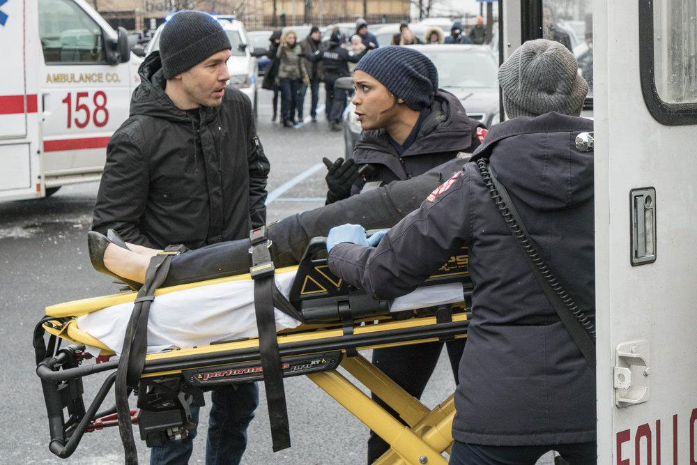 Chicago PD : Bild Jon Seda, Monica Raymund