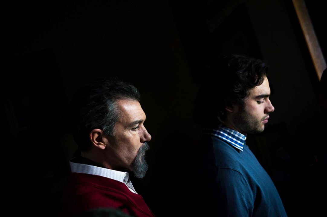 The Music Of Silence: Die einzigartige Lebensgeschichte von Andrea Bocelli : Bild Antonio Banderas, Toby Sebastian