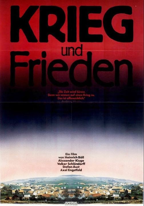 Krieg und Frieden : Kinoposter