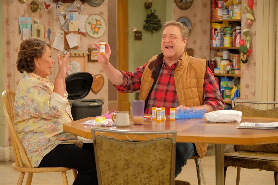 Roseanne : Bild John Goodman, Roseanne Barr