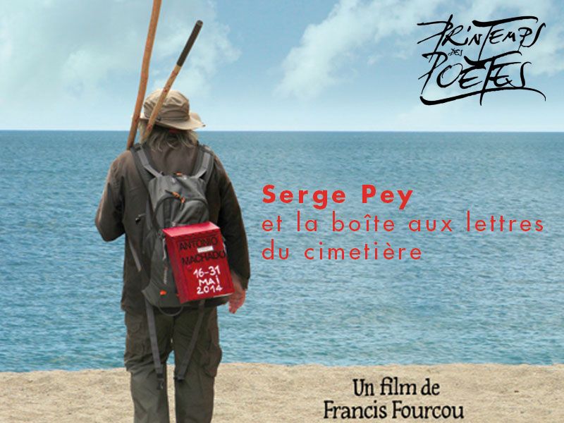 Serge Pey et la boîte aux lettres du cimetière : Kinoposter