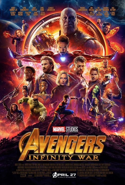 Avengers 3: Infinity War : Kinoposter