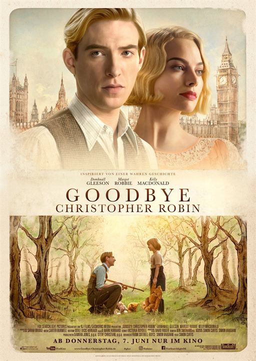 Goodbye Christopher Robin : Kinoposter