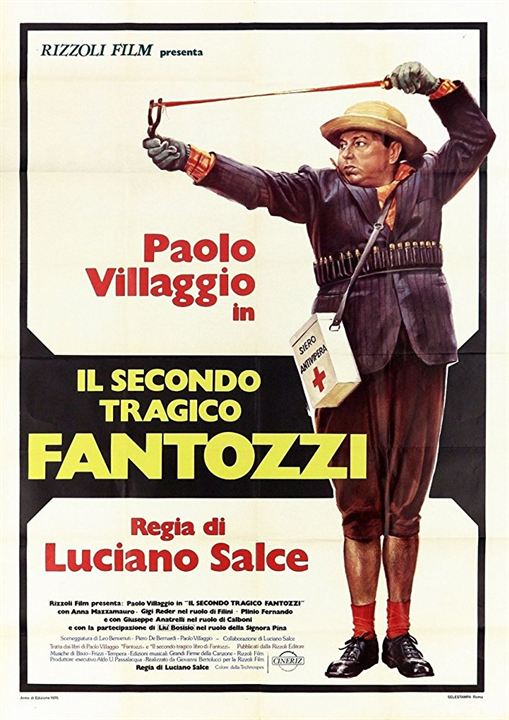 Il secondo tragico Fantozzi : Kinoposter