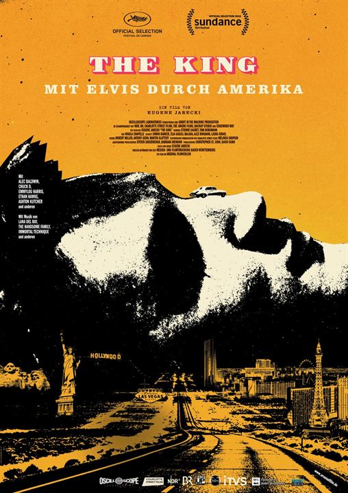 The King - Mit Elvis durch Amerika : Kinoposter