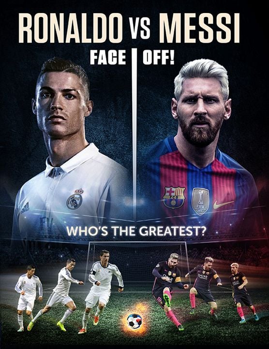 Ronaldo vs Messi - Face Off! : Kinoposter