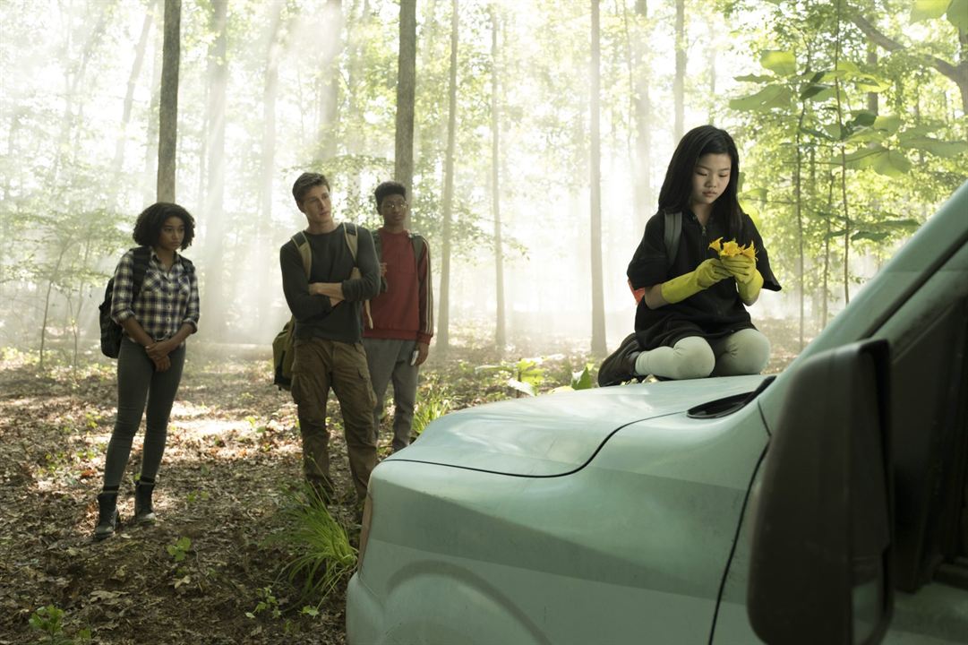 The Darkest Minds - Die Überlebenden : Bild Skylan Brooks, Amandla Stenberg, Harris Dickinson, Miya Cech