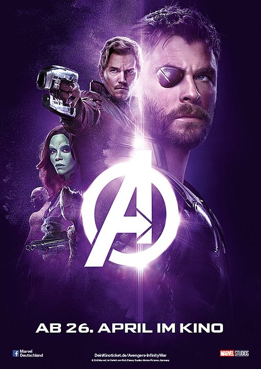 Avengers 3: Infinity War : Kinoposter