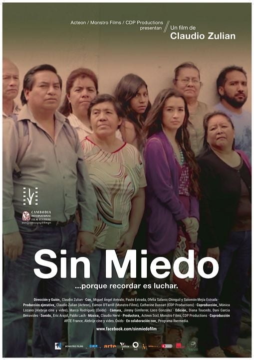 Sin miedo : Kinoposter