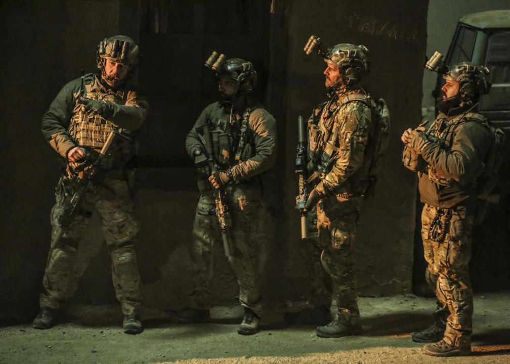 SEAL Team : Bild Neil Brown Jr., David Boreanaz, Tyler Grey, A.J. Buckley