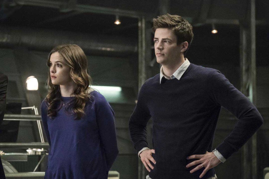 The Flash : Bild Grant Gustin, Danielle Panabaker