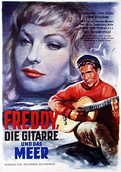 Freddy, die Gitarre und das Meer : Kinoposter